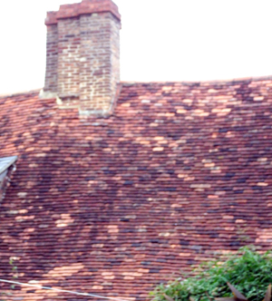 Tiled roof of 5 Market Square